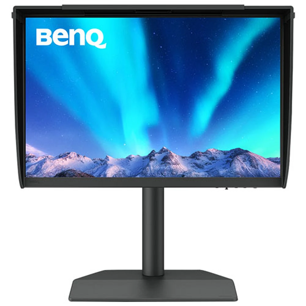 BenQ 24.1" WQHD 60Hz 5ms GTG IPS LCD Monitor (SW242Q) - Metallic Gray