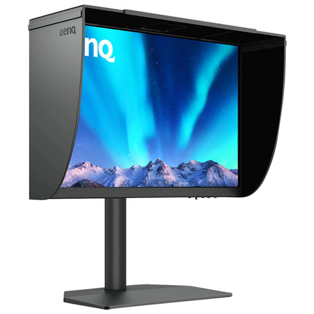 BenQ 24.1" WQHD 60Hz 5ms GTG IPS LCD Monitor (SW242Q) - Metallic Gray