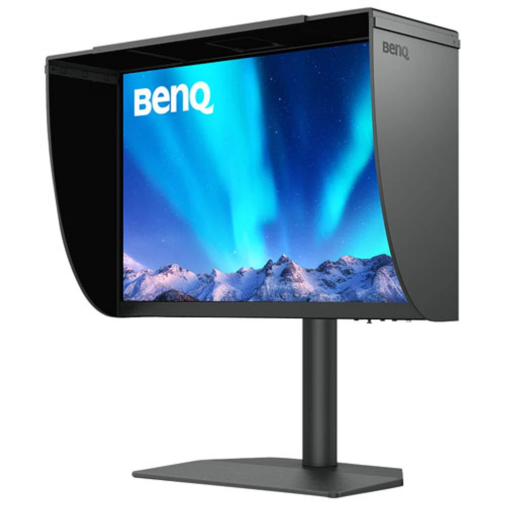 BenQ 24.1" WQHD 60Hz 5ms GTG IPS LCD Monitor (SW242Q) - Metallic Gray