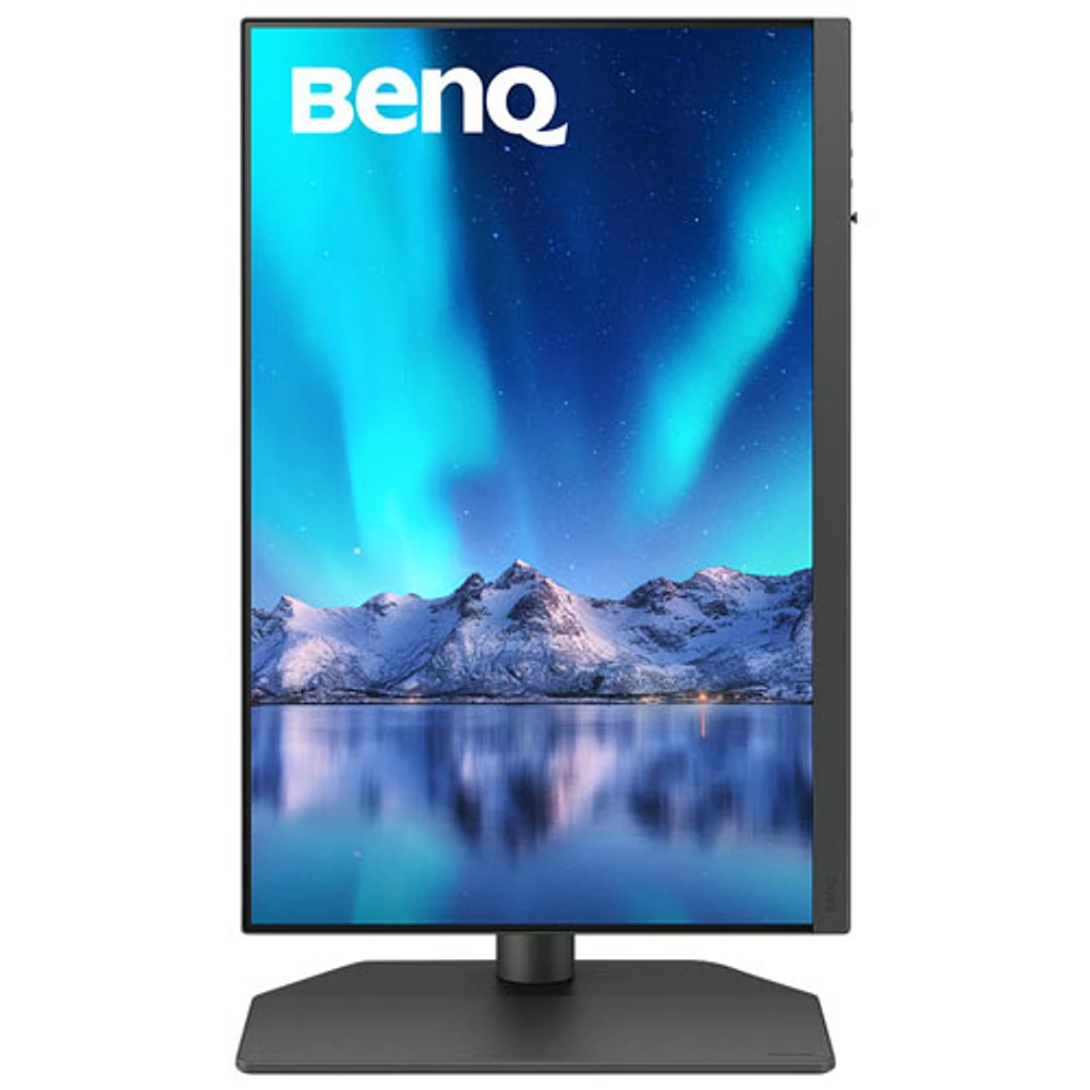 BenQ 24.1" WQHD 60Hz 5ms GTG IPS LCD Monitor (SW242Q) - Metallic Gray