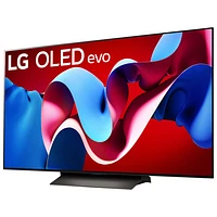 Téléviseur intelligent webOS evo HDR DELO UHD 4K de 77 po C4 de LG (OLED77C4PUA) - 2024