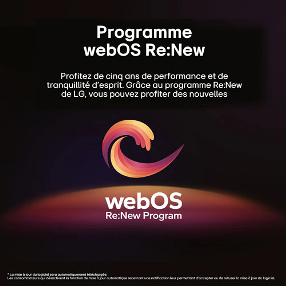 Téléviseur intelligent webOS evo HDR DELO UHD 4K de 77 po C4 de LG (OLED77C4PUA) - 2024