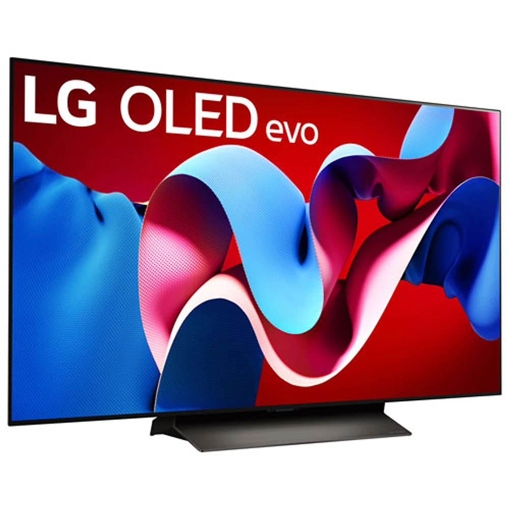 LG C4 48" 4K UHD HDR OLED evo webOS Smart TV (OLED48C4PUA) - 2024