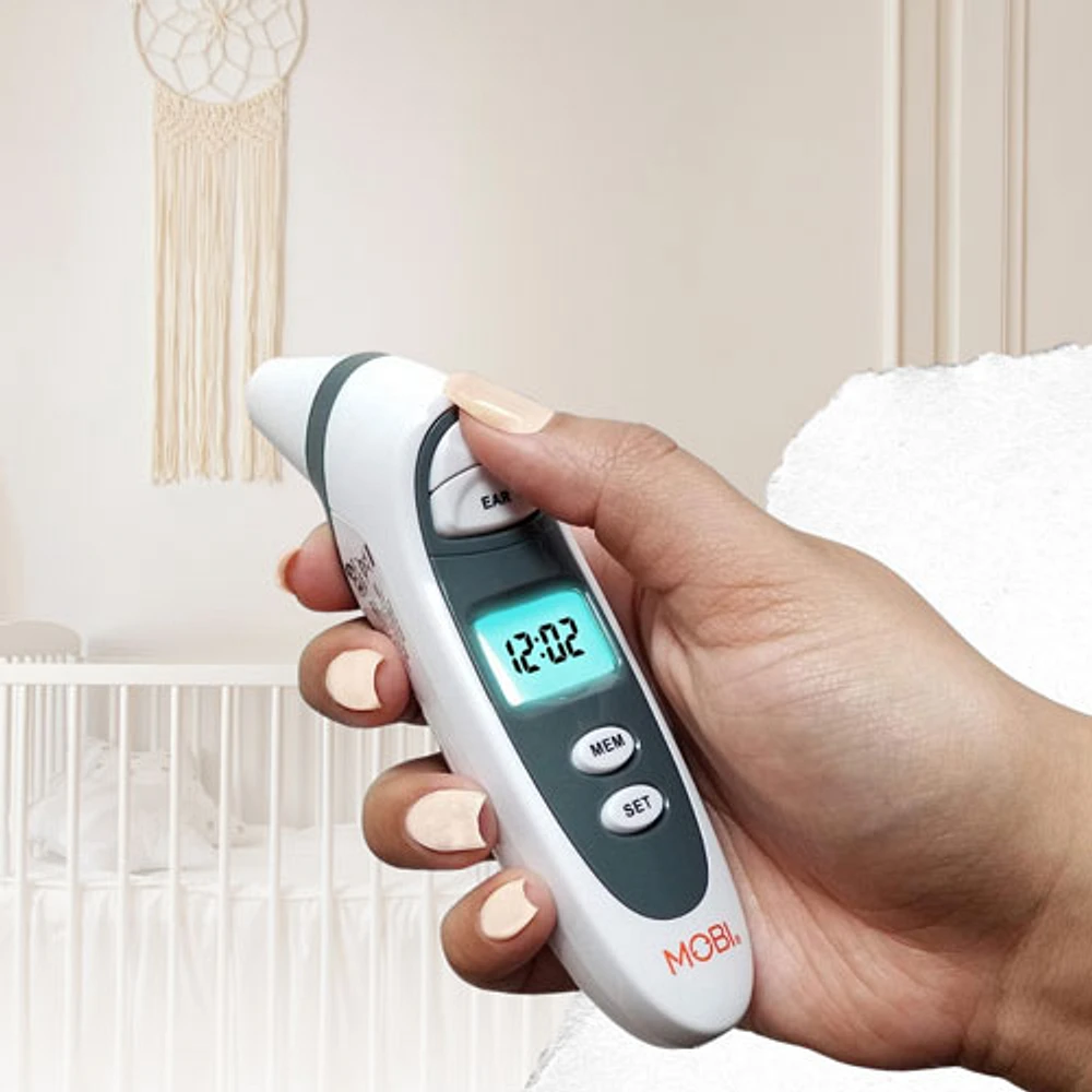 Mobi DualScan Prime Ear & Forehead Digital Thermometer