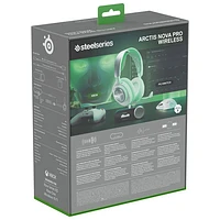 Casque de jeu sans fil Arctis Nova Pro de SteelSeries pour XBOX - Blanc