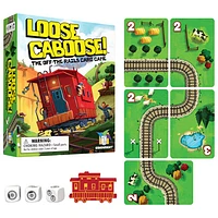 Gamewright Loose Caboose! The Off-The-Rails Card Game - English