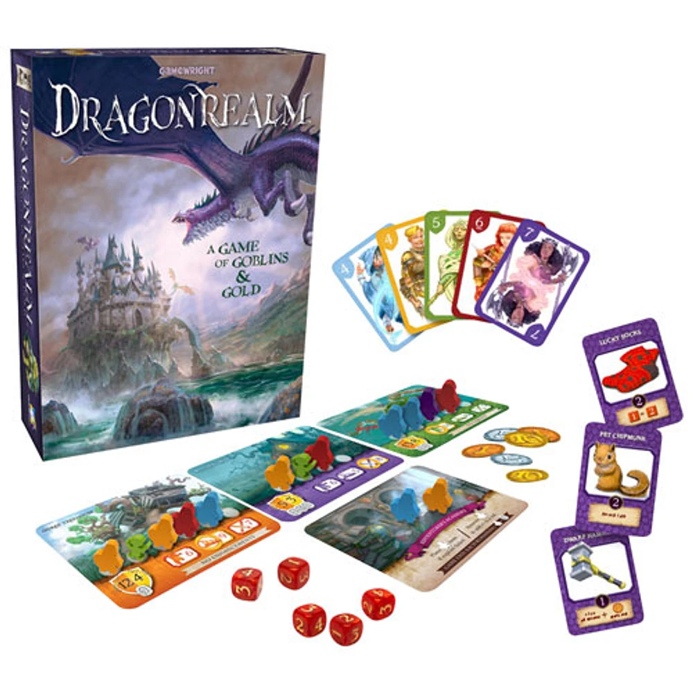 Gamewright Dragonrealm Board Game - English