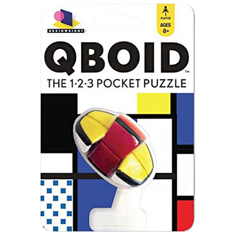 Brainwright Qboid - The 1-2-3 Pocket Puzzle - English