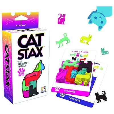 Casse-tête Cat Stax - The Purrfect Puzzle de Brainwright - Anglais