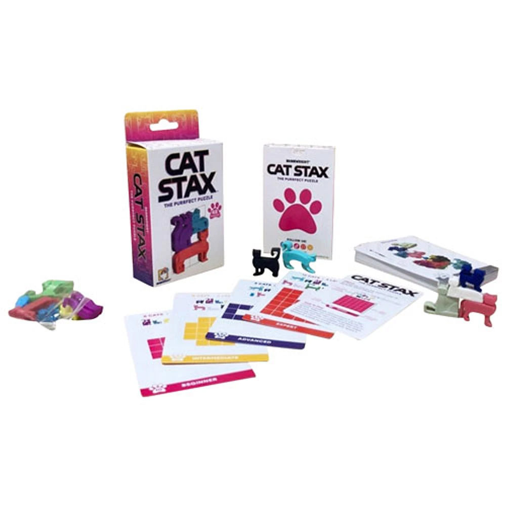 Brainwright Cat Stax - The Purrfect Puzzle - English