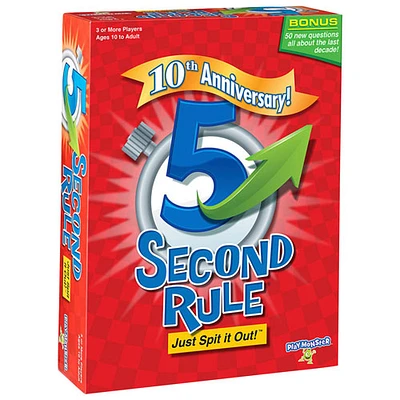 Playmonster 5 Second Rule - 10th Anniversary Edition - English