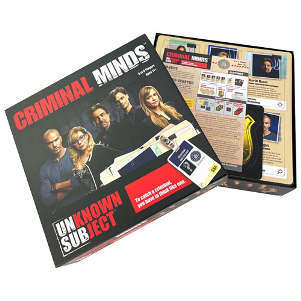 Playmonster Criminal Minds UNknown SUBject - English