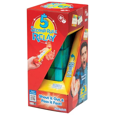 Jeu 5 Second Rule Relay de Playmonster - Anglais