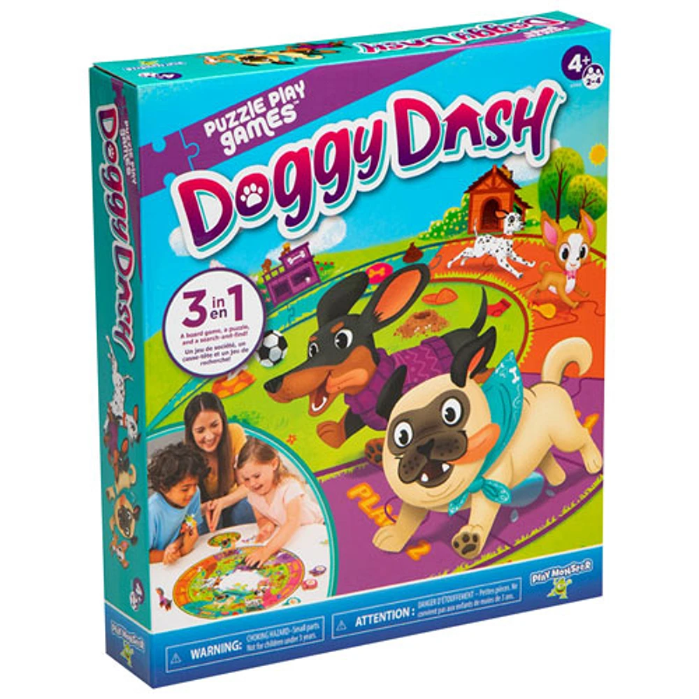 Playmonster Puzzle Play Games Doggy Dash