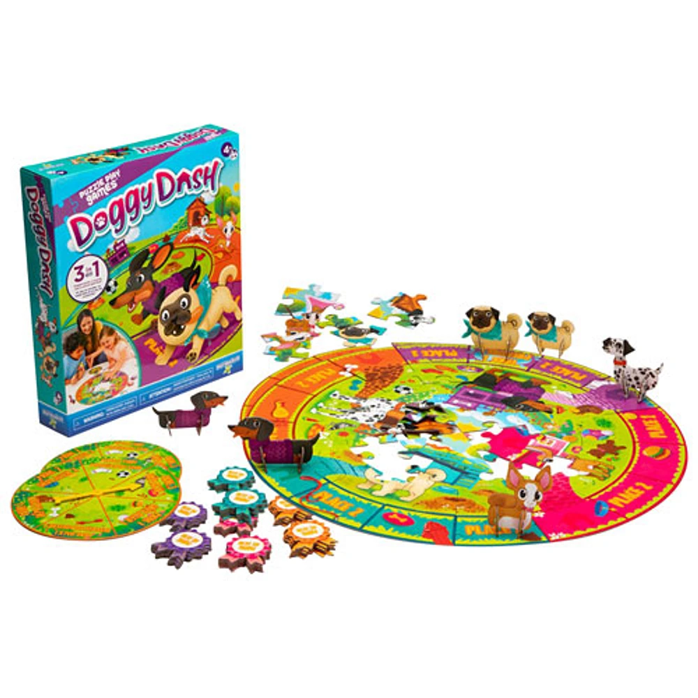 Playmonster Puzzle Play Games Doggy Dash