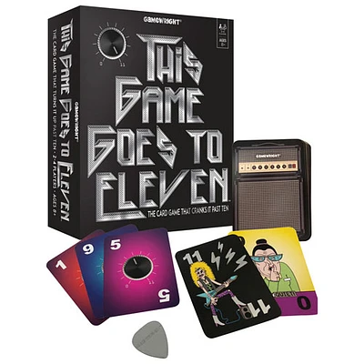 Jeu de cartes This Game Goes to Eleven de Gamewright - Anglais