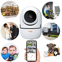 Mobi MobiCam HDX Wi-Fi Baby Monitor with Pan/Tilt/Zoom & Motion Detection