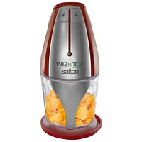 Robot culinaire tout-en-un WizNMix de Salton - 3 tasses - Rouge