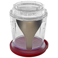 Robot culinaire tout-en-un WizNMix de Salton - 3 tasses - Rouge