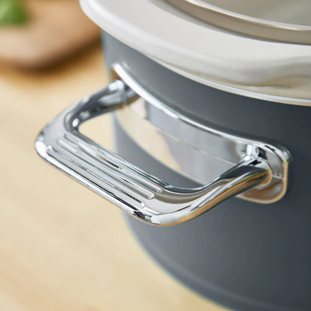 Swan Nordic Slow Cooker - 3.5Qt - Grey