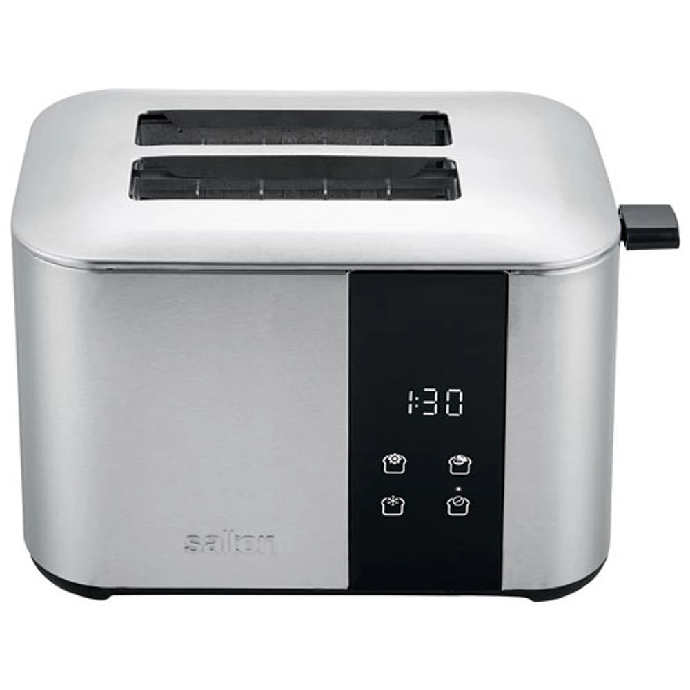 Salton Digital Countdown Toaster - 2-Slice - Silver