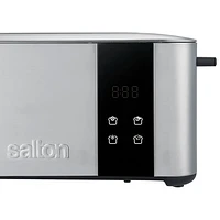 Salton Digital Countdown Toaster - 2-Slice - Silver