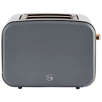 Salton Swan Nordic Toaster - 2-Slice - Grey