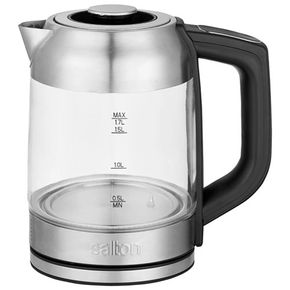 Bouilloire électrique Tea Steeper de Salton - 1,7 l - Verre