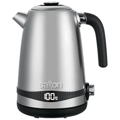 Salton Variable Temperature Electric Kettle - 1.7L - Stainless Steel