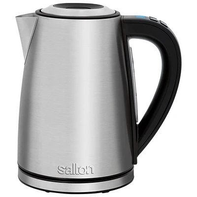 Salton Variable Temperature Electric Kettle - 1.7L - Silver