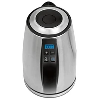 Salton Variable Temperature Electric Kettle - 1.7L - Silver