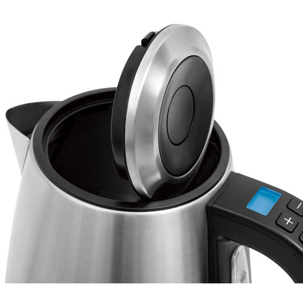 Salton Variable Temperature Electric Kettle - 1.7L - Silver