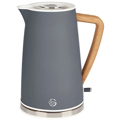 Salton Swan Nordic Electric Kettle - 1.7L - Grey