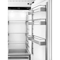 Smeg 30" 17.5 Cu. Ft. Built-in Freestanding All-Fridge Refrigerator (RSDU30RX) - Stainless Steel