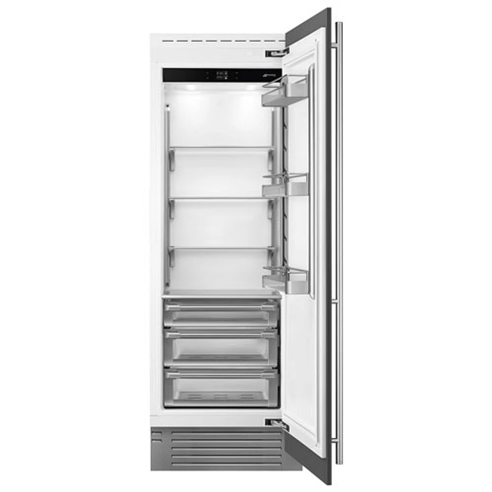 Smeg 30" 17.5 Cu. Ft . Built-in All-Fridge Refrigerator (RSDU30R) - Stainless Steel