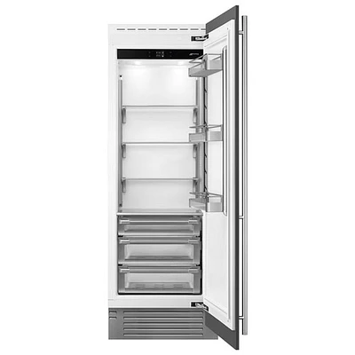 Smeg 30" 17.5 Cu. Ft . Built-in All-Fridge Refrigerator (RSDU30R) - Stainless Steel