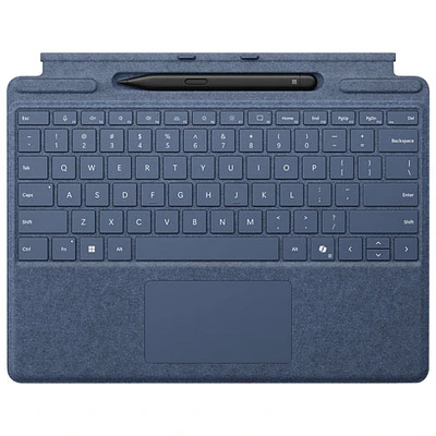 Microsoft Surface Pro Keyboard with Slim Pen for Surface Pro (11th Edition) / Pro 8 / Pro 9 - Sapphire - En