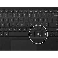 Microsoft Surface Pro Keyboard (2024) (11th Edition)/ Pro 8 / Pro 9 - Black - En