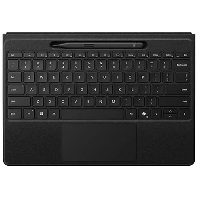 Clavier Flex pour Surface Pro de Microsoft avec stylet Slim Pen (2024) - Noir - Partenaire de détail exclusif