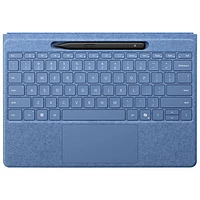 Microsoft Surface Pro Flex Keyboard with Slim Pen (2024) - Sapphire - Exclusive Retail Partner