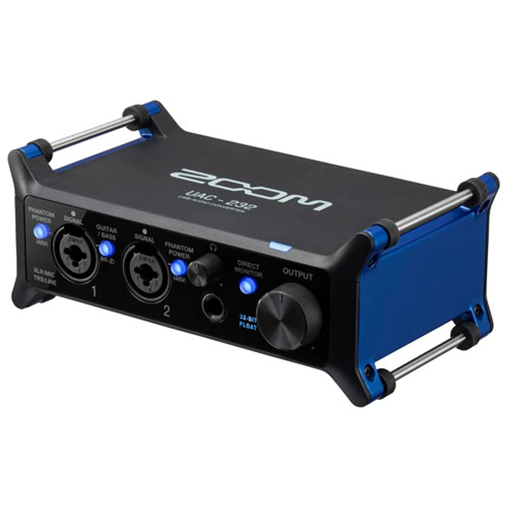 Interface audio USB à virgule flottante UAC-232 de Zoom - Noir