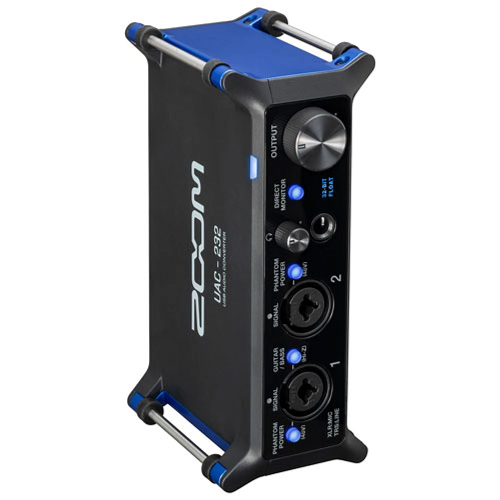 Interface audio USB à virgule flottante UAC-232 de Zoom - Noir