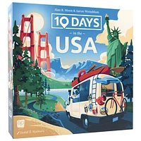 10 Days in the USA Board Game - English