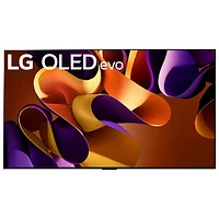 Téléviseur intelligent webOS HDR DELO UHD 4K de 77 po evo G4 de LG (OLED77G4WUA) - 2024