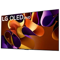 LG 77" 4K UHD HDR OLED evo G4 webOS Smart TV (OLED77G4WUA) - 2024