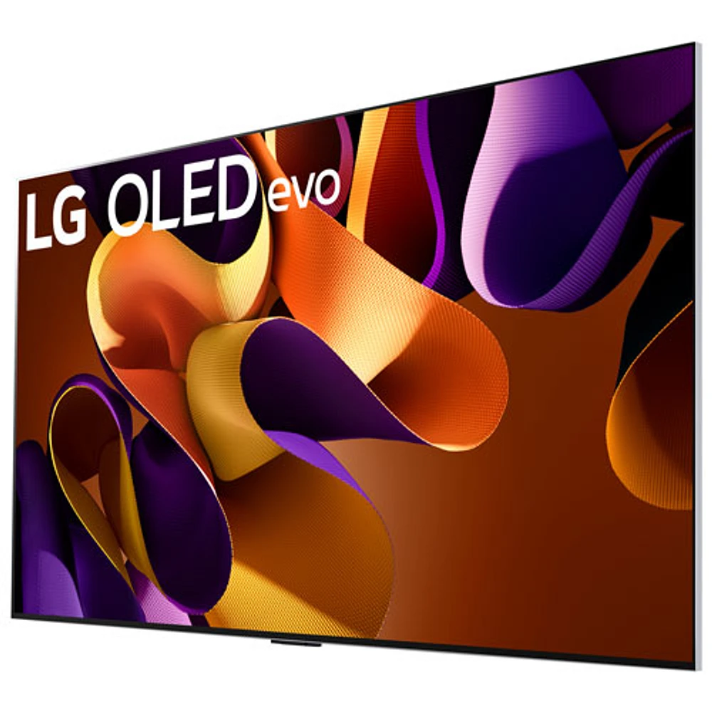 LG 77" 4K UHD HDR OLED evo G4 webOS Smart TV (OLED77G4WUA) - 2024