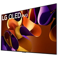 Téléviseur intelligent webOS HDR DELO UHD 4K de 77 po evo G4 de LG (OLED77G4WUA) - 2024