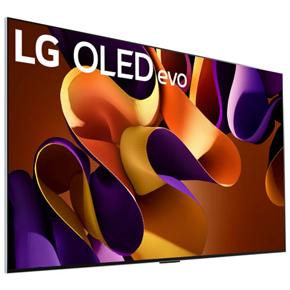 Téléviseur intelligent webOS HDR DELO UHD 4K de 77 po evo G4 de LG (OLED77G4WUA) - 2024