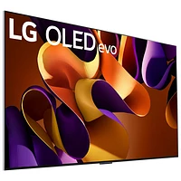 LG 77" 4K UHD HDR OLED evo G4 webOS Smart TV (OLED77G4WUA) - 2024