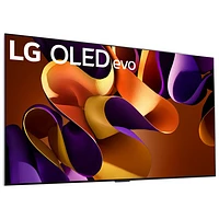 Téléviseur intelligent webOS HDR DELO UHD 4K de 77 po evo G4 de LG (OLED77G4WUA) - 2024